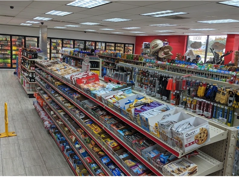 McDonald Fuel Stop convenience store aisles